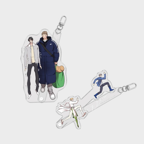 [ Honey Bear 2 ] Acrylic Stick Keyring (2 TYPE)