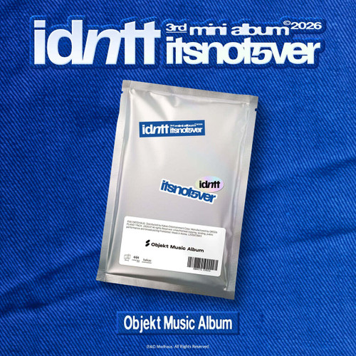 IDNTT [ITSNOTOVER] OBJEKT MUSIC ALBUM