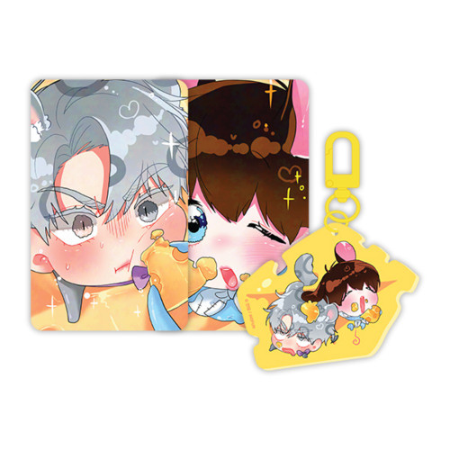 [ Minty Fresh ] Cheeze Acrylic Keyring Set