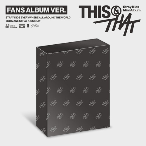 STRAY KIDS [THIS & THAT] FANS ALBUM VER.