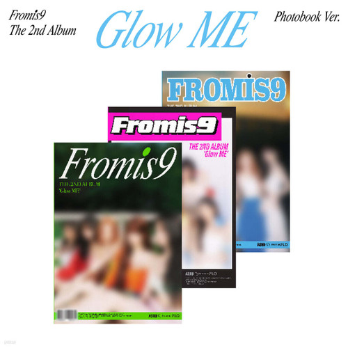 FROMIS9 2nd Album [GLOW ME] PHOTOBOOK VER. (3ver. Set)