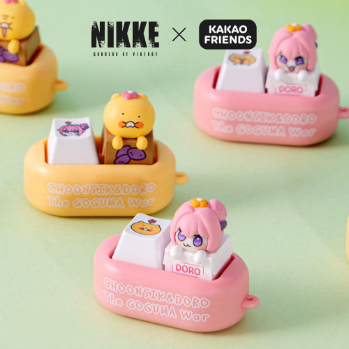 [ Nikke X Kakao Friends ] Doro & Choonsik RANDOM Keycap Figure