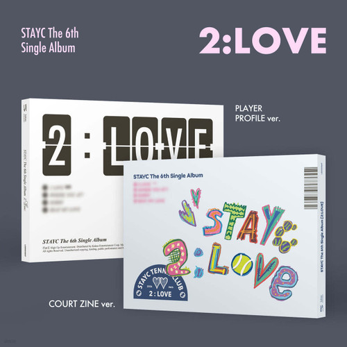STAYC 6th Single [2:LOVE] 2ver. Set