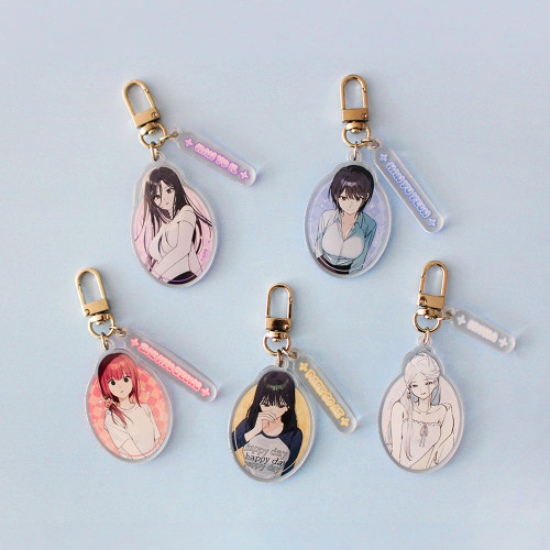 [ Who's That Girl? ] Acrylic Keyring Random