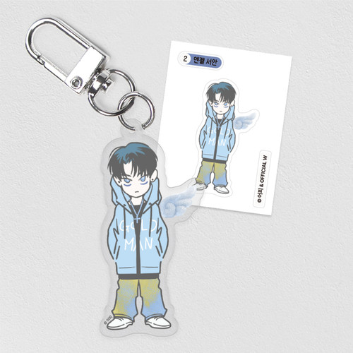 [ Pizza Delivery & Gold Palace ] Acrylic Keyring 2 Types