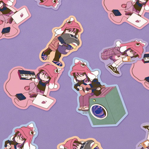 [ My Bias Gets on the Last Train ] Big Sticker Set