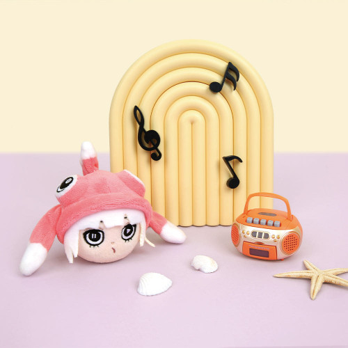 [ My Bias Gets on the Last Train ] Face Shape Keyring (Wookin)