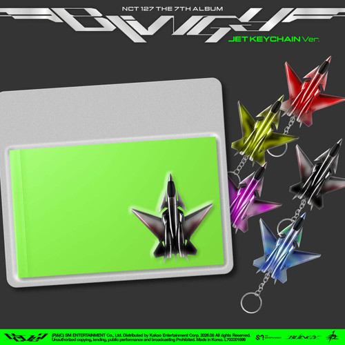NCT 127 7th Album [BLINGY] JET KEYCHAIN VER. (5ver. Set) - KJCstar