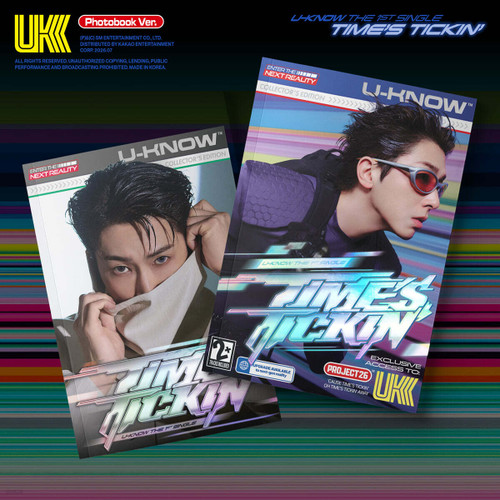 U-KNOW YUNHO 1st Single [TIME'S TICKIN'] (random)