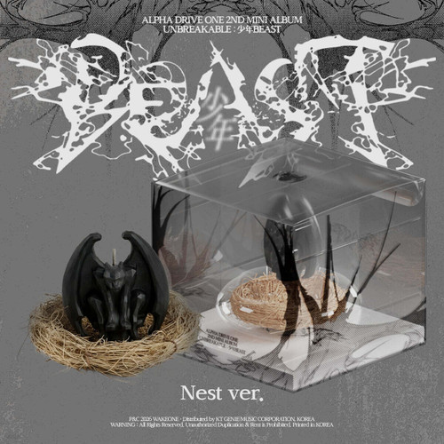 ALPHA DRIVE ONE 2nd Mini Album [UNBREAKABLE : 少年BEAST] NEST VER.