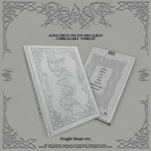 ALPHA DRIVE ONE 2nd Mini Album [UNBREAKABLE : 少年BEAST] FRAGILE BEAST VER.
