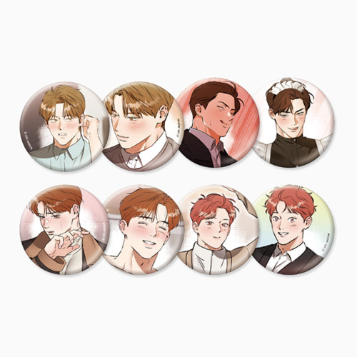 [ Artist SITA Webtoon MD ] Random Blind Tear Pin Badge (8 Types)