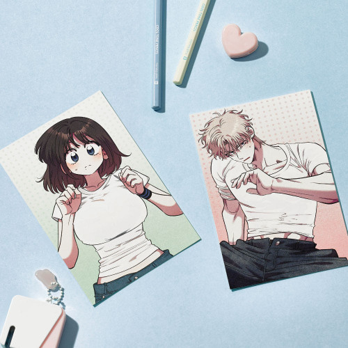 [ Childhood Friend Complex ] Sensitivity Paper Postcard Set 19+