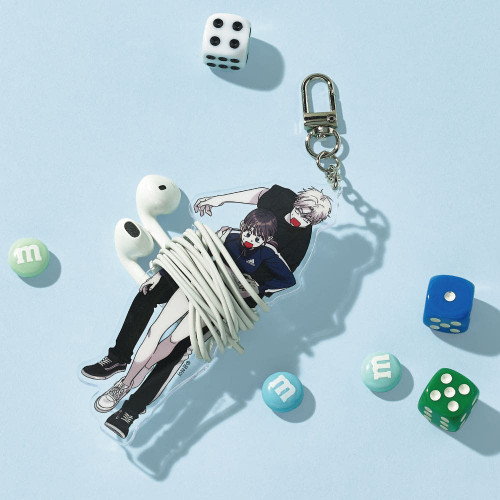[ Childhood Friend Complex ] Cable Organizer Keyring