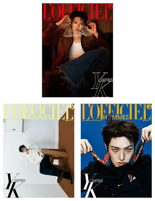 Magazine L'officiel YK Edition F/W 2026 [Cover: Ateez Mingi]