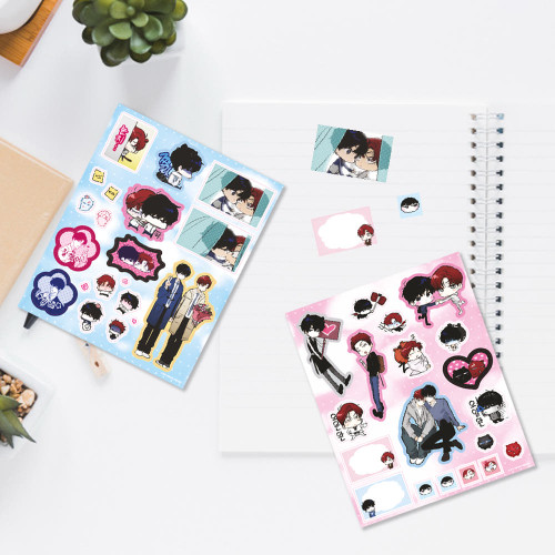 [ Two Tigers, Too Close ] Sticker Sheet Set
