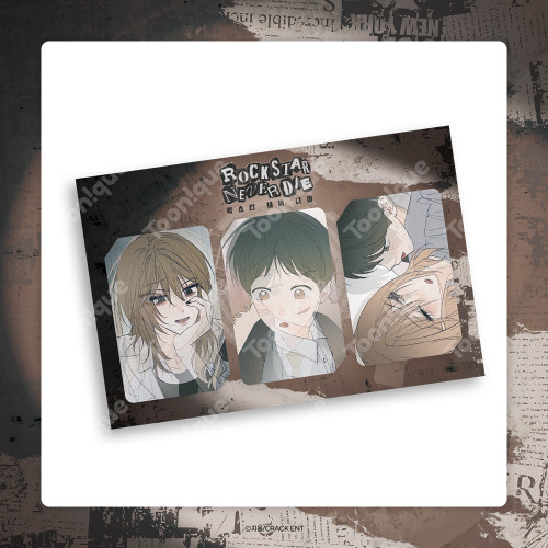 [ Rockstar Never Die ] Lenticular Photocard Set