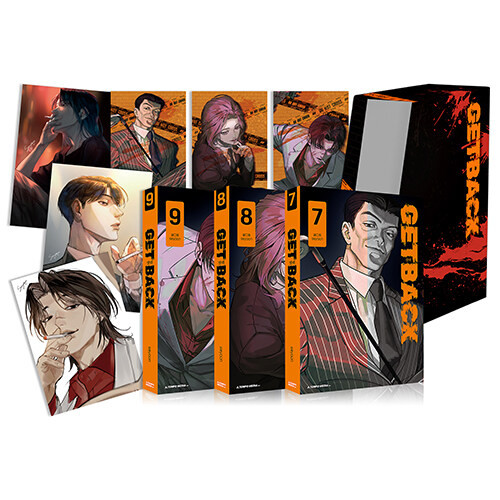 [Getback] Vol. 7~9 Set Bookcase Set
