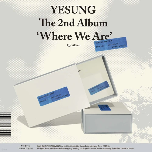 YESUNG 2nd Album [WHERE WE ARE] QR VER.
