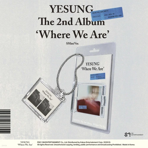 YESUNG 2nd Album [WHERE WE ARE] SMINI VER.