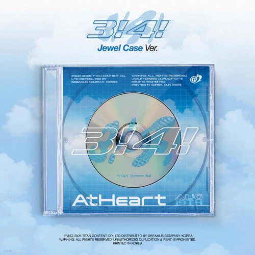 ATHEART Single Album [3!4!] JEWEL CASE VER.