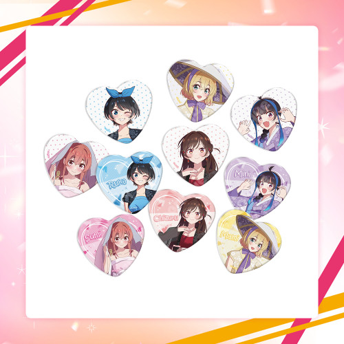 Anime MD [ Rent-A-Girlfriend ] Heart Can Badge