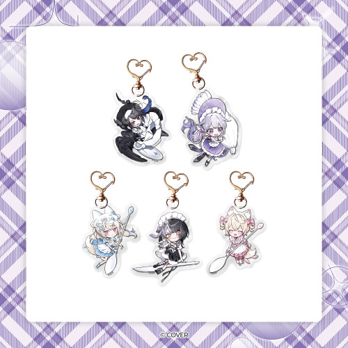 Anime MD [ hololive English -Advent- ] SD Acrylic Keyring
