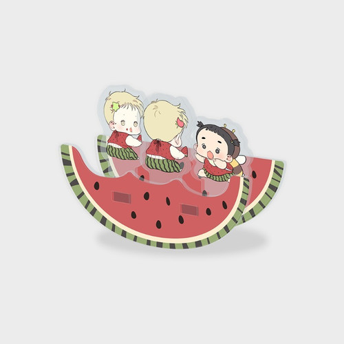 [ The Sacred Serpent's Seduction ] Watermelon Acrylic Stand
