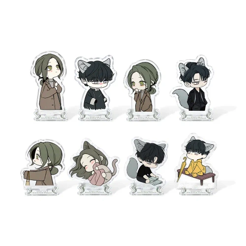 Webtoon MD [ Tears on a Withered Flower ] Random Mini Acrylic Stand (RANDOM)