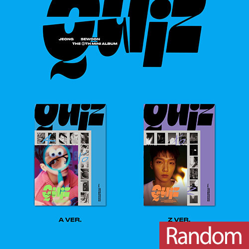 JEONG SE-WOON 6th Mini Album [QUIZ] (random)