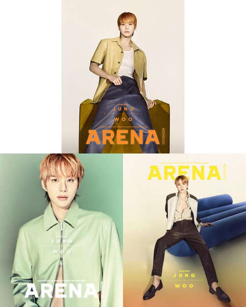 Magazine Arena Homme+ January 2024 [Cover: NCT Jungwoo]