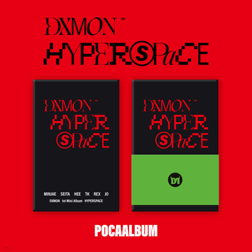 DXMON 1st Mini Album [HYPERSPACE] POCAALBUM ver. (random)