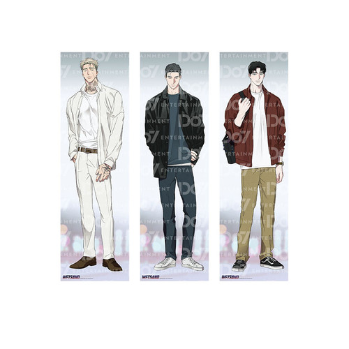 [ Wet Sand ] Full Body Size Fabric Poster (3 TYPES)