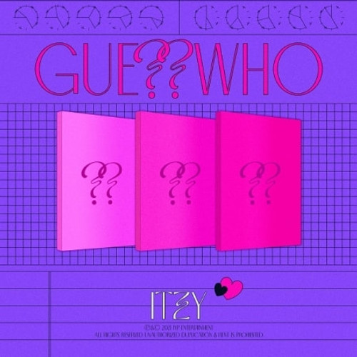 K-Pop ITZY - GUESS WHO [4th Mini Album]