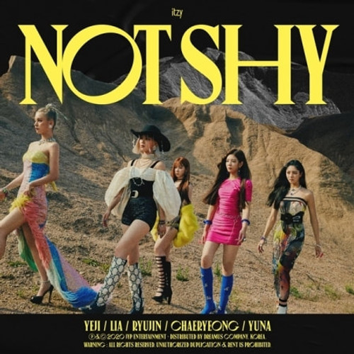 K-Pop ITZY - NOT SHY [3rd Mini Album]