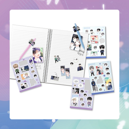 [ Worth the Wait ] Sticker Sheet SET 2 TYPE