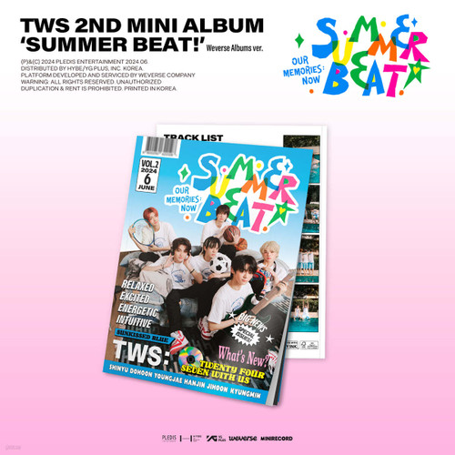 TWS 2nd Mini Album [SUMMER BEAT!] Weverse