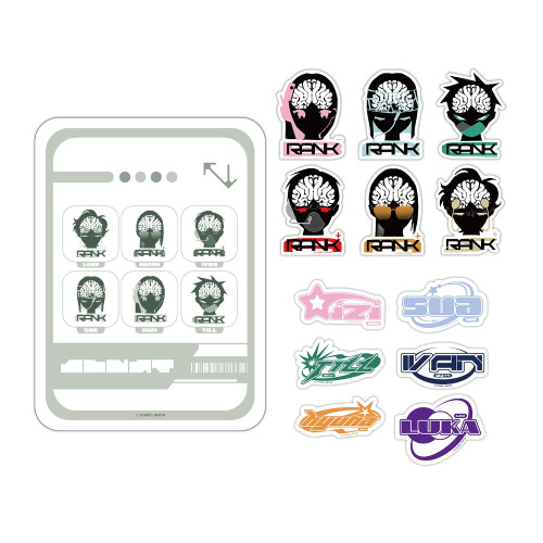 [ ALIEN STAGE ] Tin Case + Sticker 12 Type Set