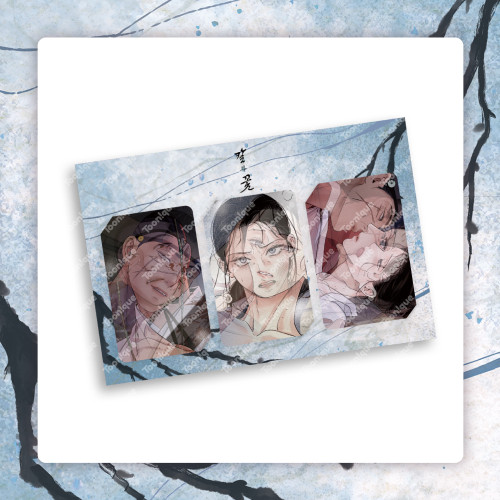 [ Steel Under Silk ] Lenticular Photocard Set