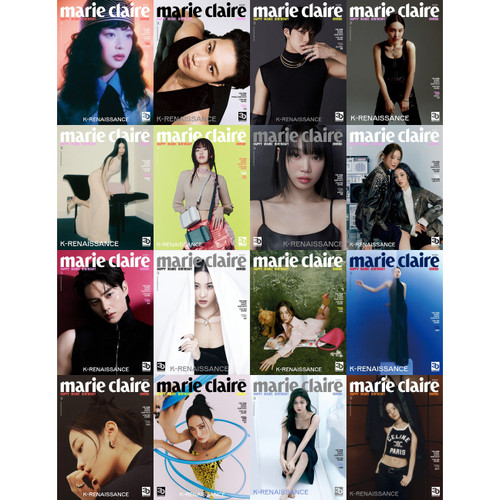 MARIECLAIRE 2023年 1月号 BLACKPINK ジス 表紙　4冊 marie claire 2023年1月号（Korea）【表紙：ジス（BLACKPINK）C