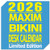 Magazine MD [ Maxim ] Maxim Calendar 2026: Desk Calendar