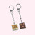 [Being Loved for the First Time] Keycap Keyring