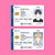 [ One-Room TA ] Student ID Card Set
