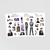 [ I Tamed My Ex-Husband's Mad Dog ] Sticker Sheet Set - 3 Types