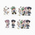 Webtoon MD [ Spinach Bouquet ] Couple Minipick Set (2 Types)
