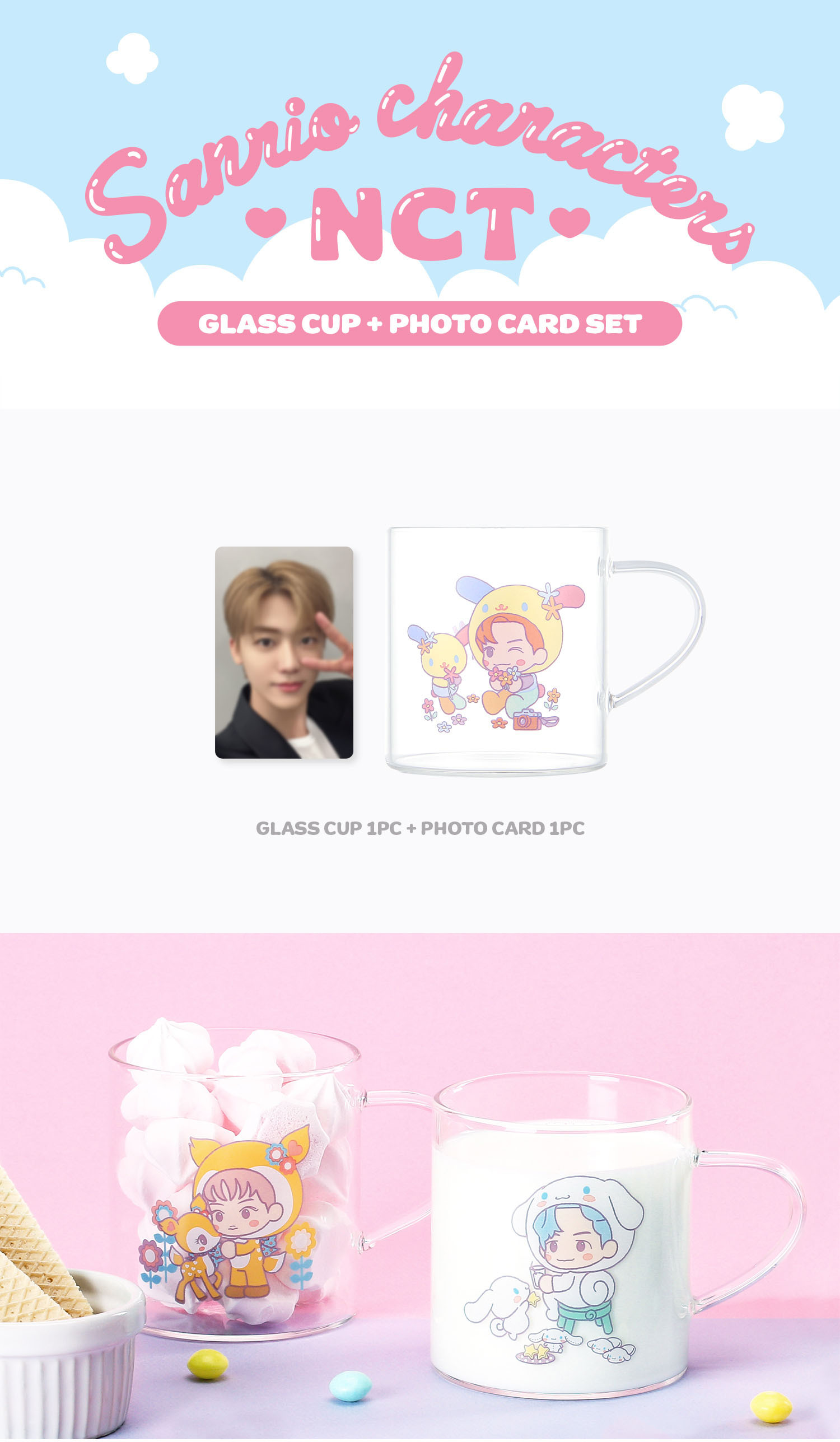 NCT テン 写真(ガラス製) NCT テン 写真(ガラス製) TEN (WayV / NCT) - Birthday (SM STATION