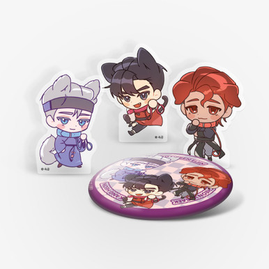 The Big XXX Collector ] Acrylic Block / Can Badge
