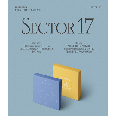 K-pop SEVENTEEN - 4th Album Repackage [SECTOR 17]