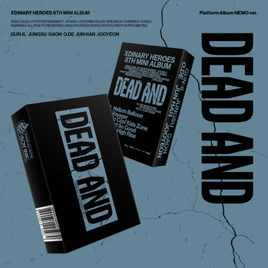 XDINARY HEROES 8th Mini Album [DEAD AND] PLATFORM ALBUM NEMO VER