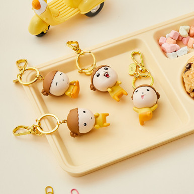Maru is a Puppy ] Figure Keyring SET